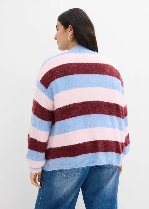 Gilet oversize en maille, bonprix