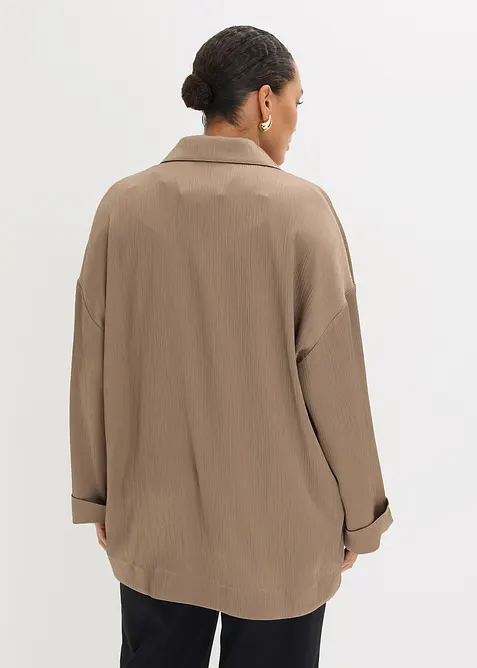 Blazer oversize et crois&eacute;, bonprix