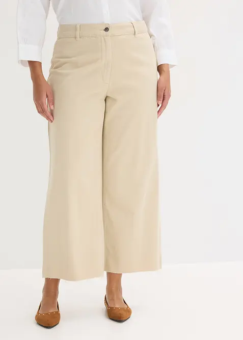 Pantalon en twill 100% coton, bonprix