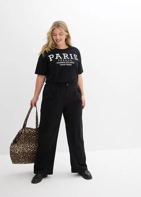 Weites T-Shirt aus reiner Bio-Baumwolle, bonprix