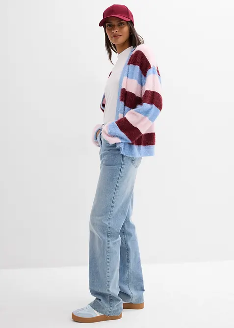 Gilet oversize en maille, bonprix