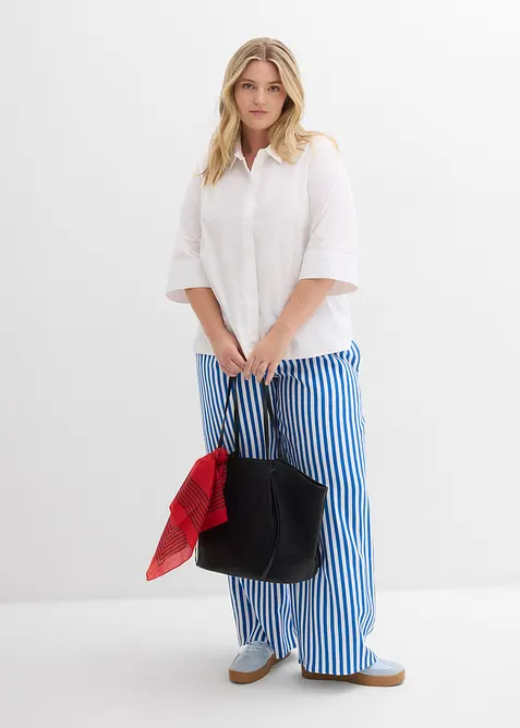 Bluse aus reiner Bio-Baumwolle, bonprix