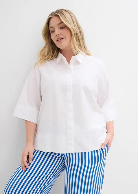 Bluse aus reiner Bio-Baumwolle, bonprix