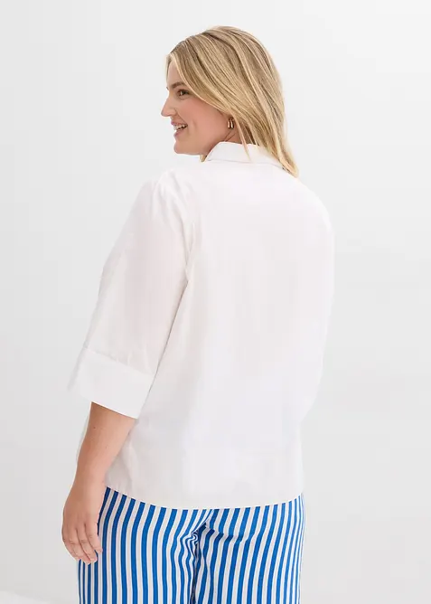 Bluse aus reiner Bio-Baumwolle, bonprix