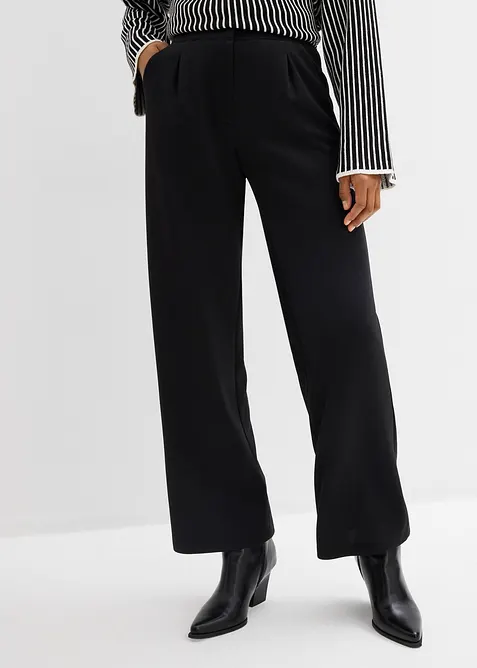 Bequeme Hose aus flie&szlig;ender Sweatware, bonprix