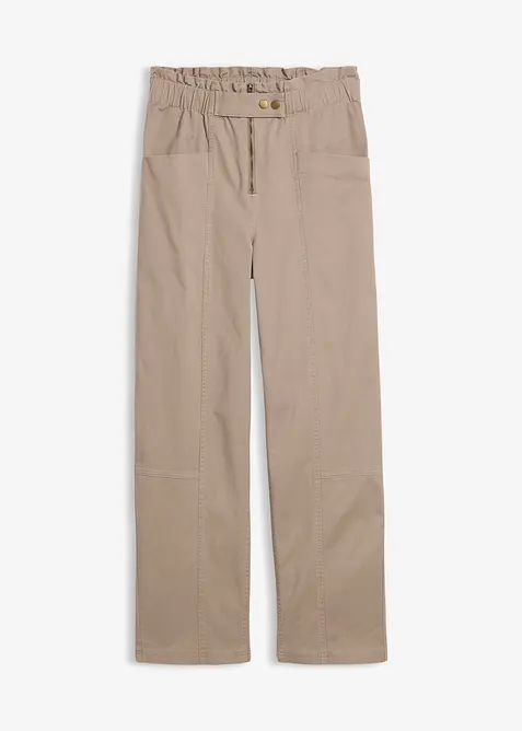 Pantalon cargo en twill, bonprix