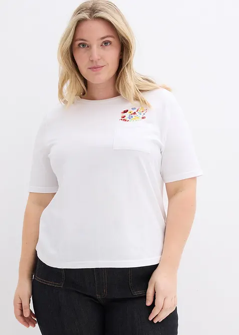 T-Shirt aus reiner Bio-Baumwolle, bonprix