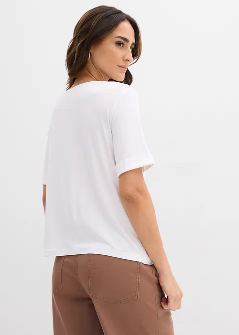 T-Shirt aus Viskosemix, bonprix