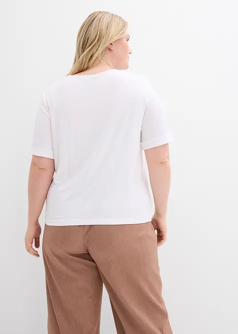 T-Shirt aus Viskosemix, bonprix