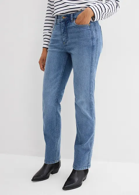 Straight-Jeans High Waist, bonprix