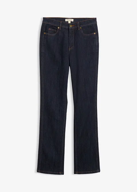 Jean droit taille haute, bonprix