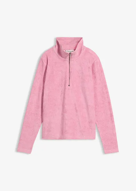 Frottee-Langarmshirt, bonprix