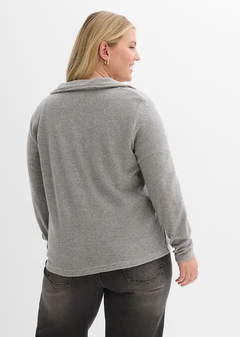 T-shirt manches longues en &eacute;ponge, bonprix