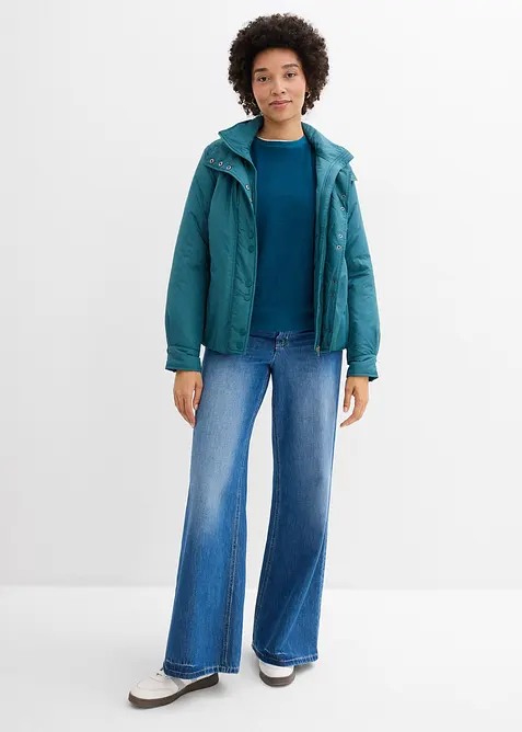 Frottee-Langarmshirt, bonprix