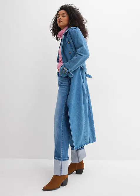 Loose Straight-Jeans High Waist, bonprix