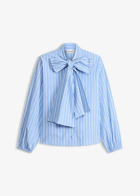 Chemisier &agrave; col lavalli&egrave;re, bonprix