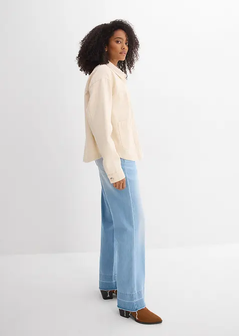 Surchemise/veste en jean, bonprix