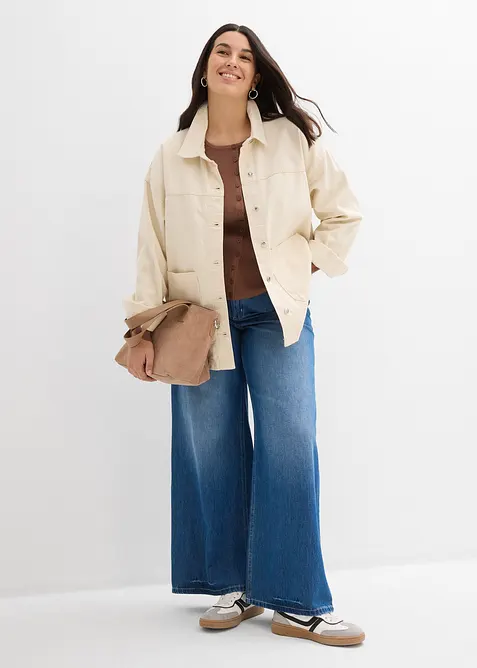 Denim Shaket / Jeansjacke, bonprix