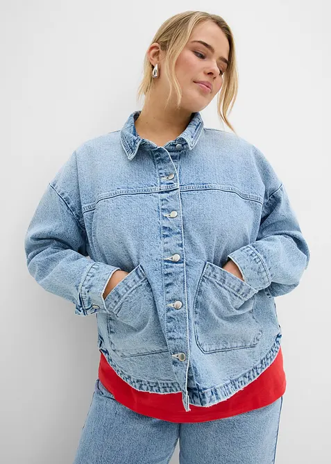 Denim Shaket / Jeansjacke, bonprix