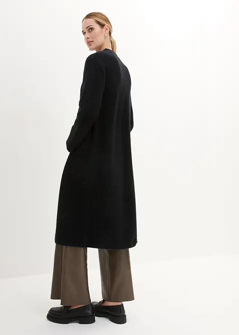 Manteau en maille avec de l&rsquo;alpaga, bonprix