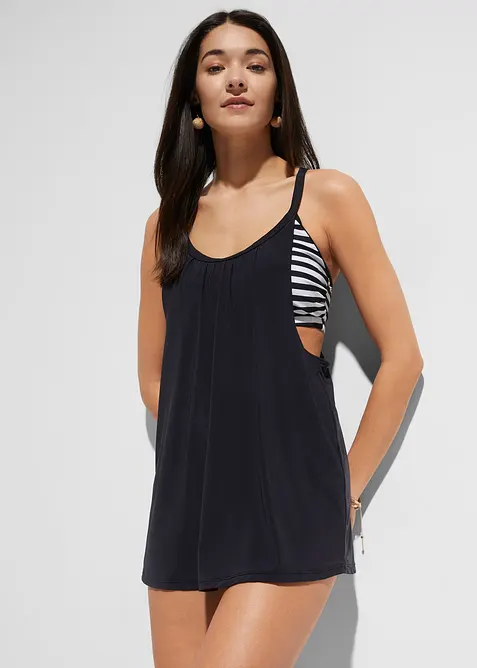Long-Tankini (2-tlg. Set) im Lagenlook, bonprix