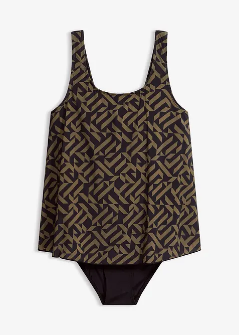 Badeanzug in Tankinioptik, bonprix