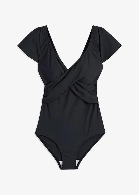 Light Shape-Badeanzug mit Wickeloptik, bonprix