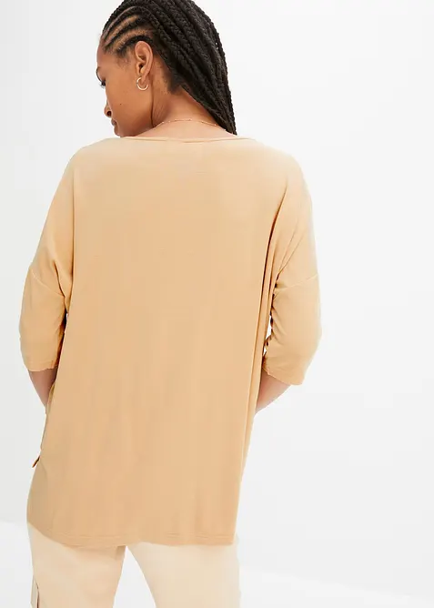 Boxy-Shirt aus softem Viskose-Mix, bonprix