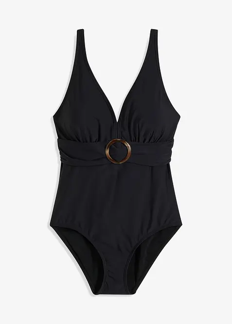 Light Shape-Badeanzug mit V-Ausschnitt, bonprix