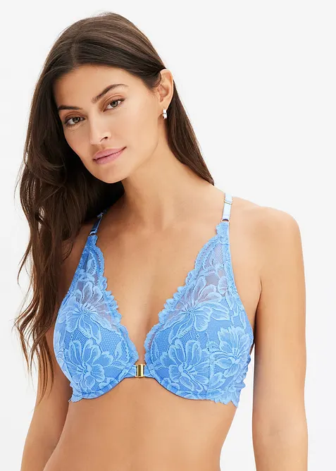 Vorderverschluss Schalen BH mit Spitze, bonprix