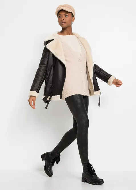 Legging thermique enduit, bonprix