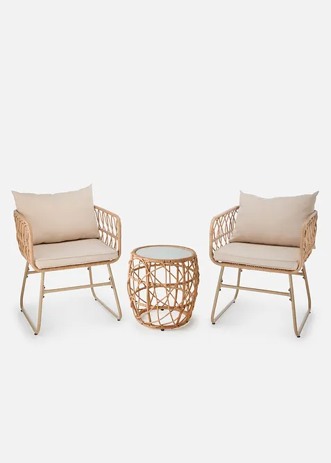 Salon de jardin (ens. 3 pces), bonprix