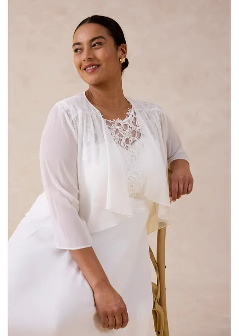 Bolero aus feinem Chiffon, bonprix