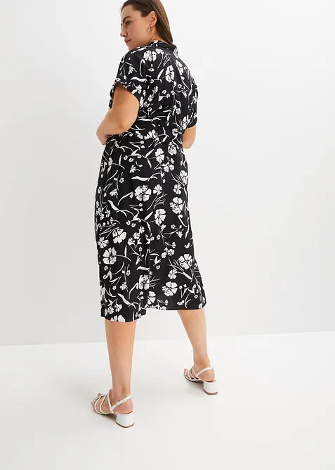 Robe-chemise imprim&eacute;e, bonprix