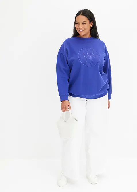 Jean large taille mi-haute, extensible, bonprix