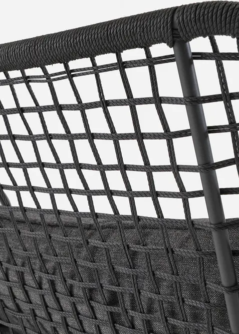 Banc de jardin &agrave; dossier tress&eacute;, bonprix