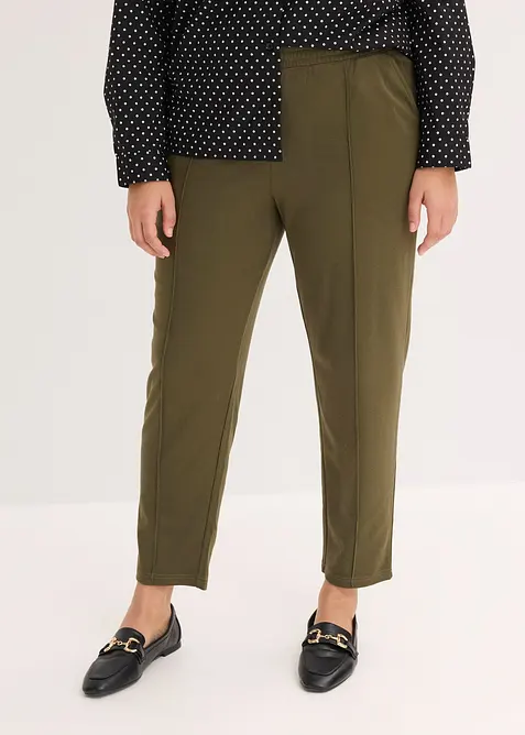 Pantalon &eacute;lastiqu&eacute; avec nervures devant, bonprix
