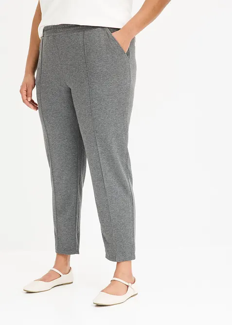 Jersey-Schlupfhose mit Biese, bonprix