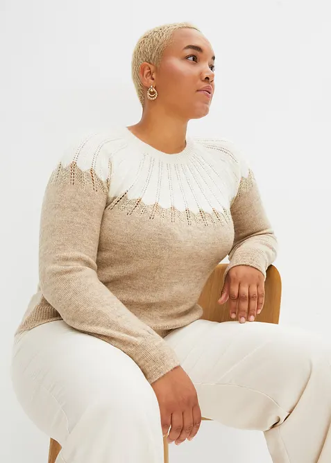 Ajour-Pullover, bonprix