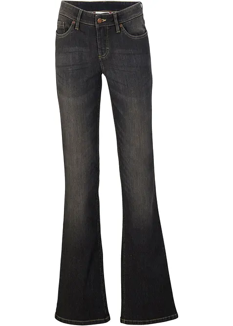 Bootcut Jeans Mid Waist, Komfort-Stretch, bonprix