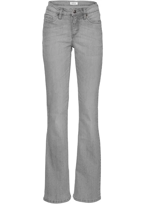 Jean bootcut taille mi-haute, extensible et confortable, bonprix