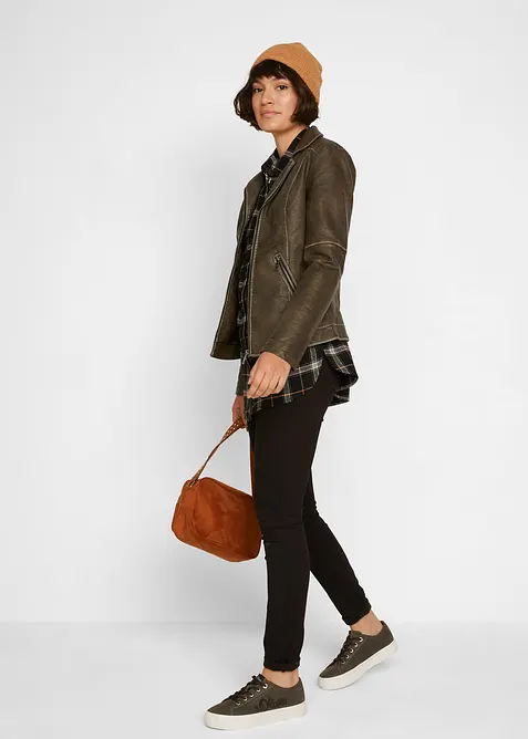 Thermo-Jeggings Mid Waist, bonprix