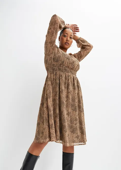 Chiffonkleid, bonprix