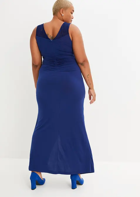 Robe longue &agrave; dentelle, bonprix