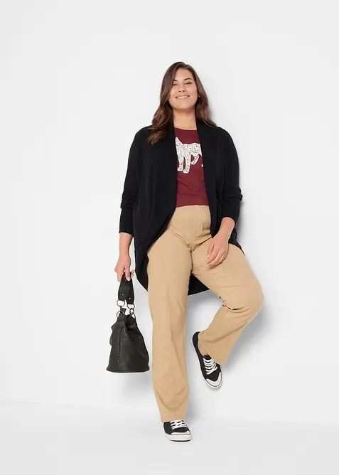 Gilet en fine maille, bonprix