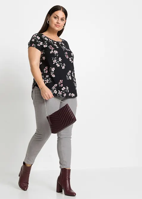 Oversize-Shirt aus Baumwoll-Mix, bonprix