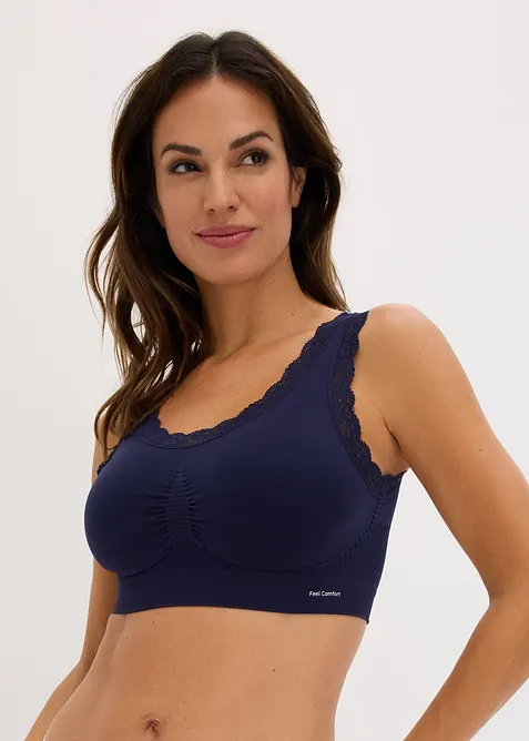 Feel Comfort Seamless Bustier (2er Pack), bonprix