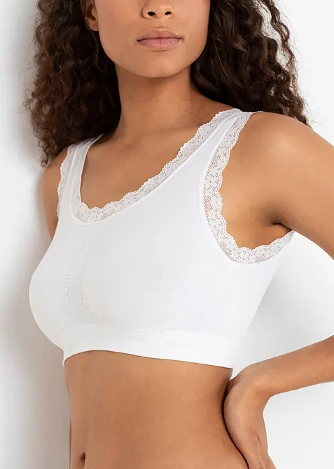 Lot de 2 brassi&egrave;res sans coutures Feel Comfort, bonprix