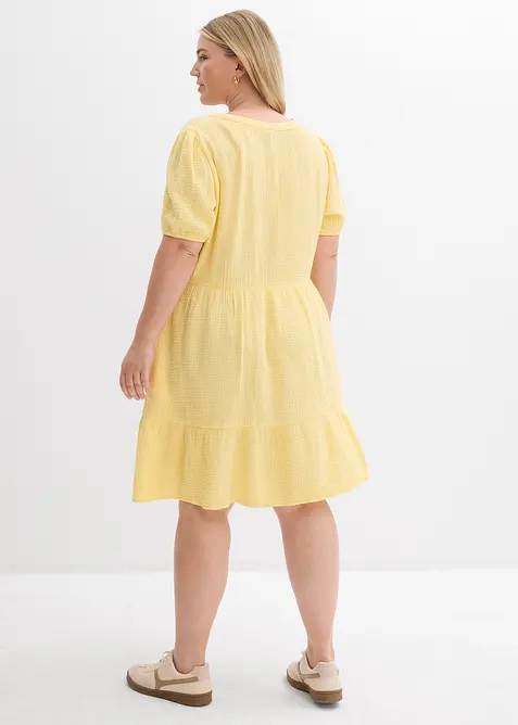 Robe oversize en gaze de coton, bonprix