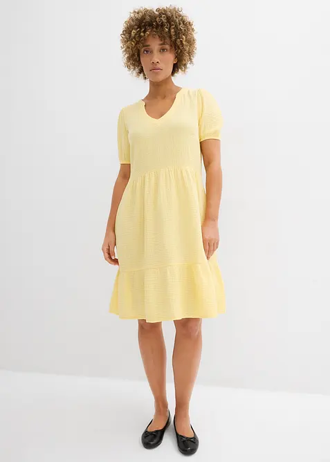 Robe oversize en gaze de coton, bonprix